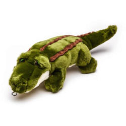 Fluff & Tuff Georgia Gator Green Dog Toy